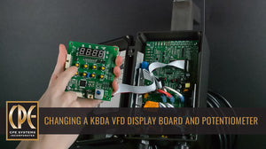 How to Change a Display Board and Potentiometer on a KBDA VFD