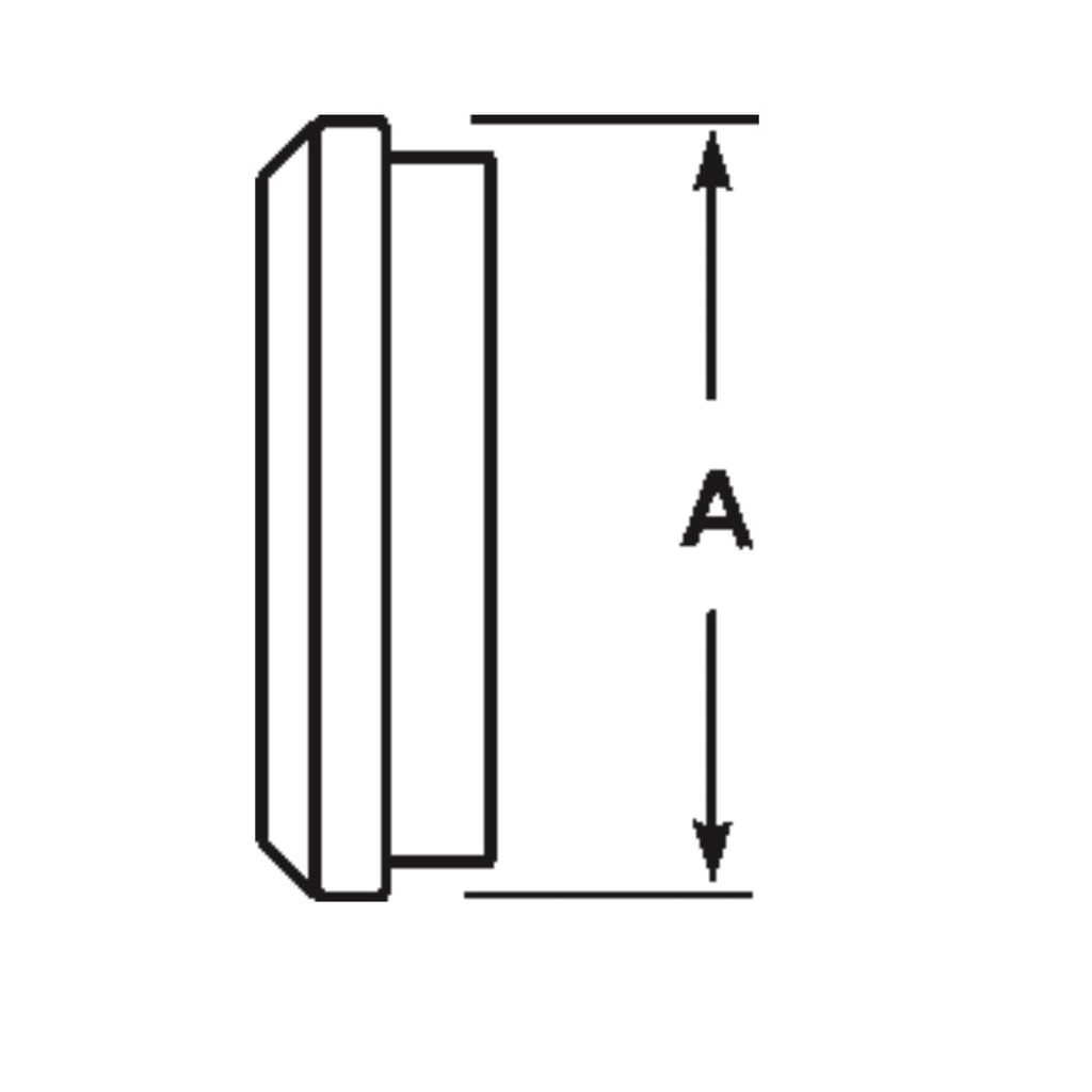 16A - Bevel Seat Solid End Cap