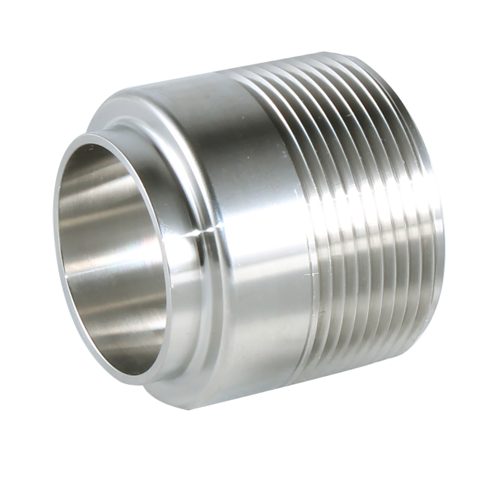 19WB - Butt-Weld X Male NPT Adapter - Machine Finish