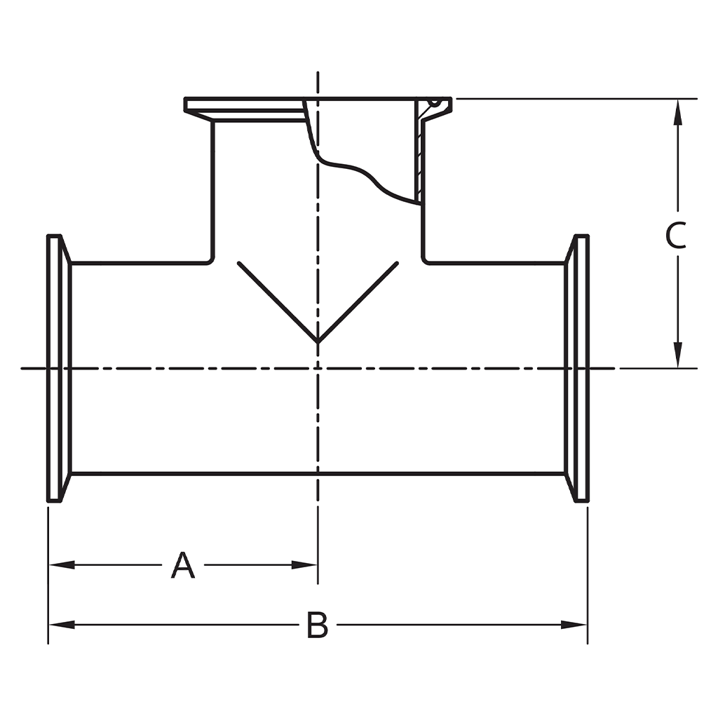 7MP - Tri-Clamp Tee