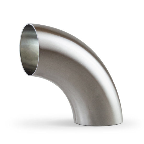 2WCL - Butt-Weld Short 90° Elbow - Polished