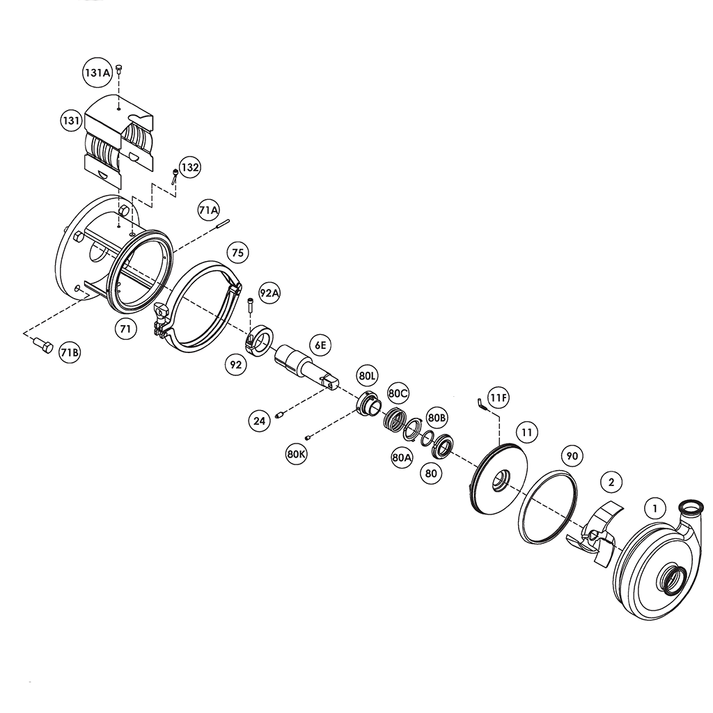 C114 / C214 Series Pump Parts