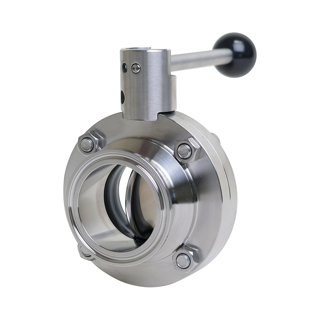 Tri-Clamp Butterfly Valve - Pull Handle