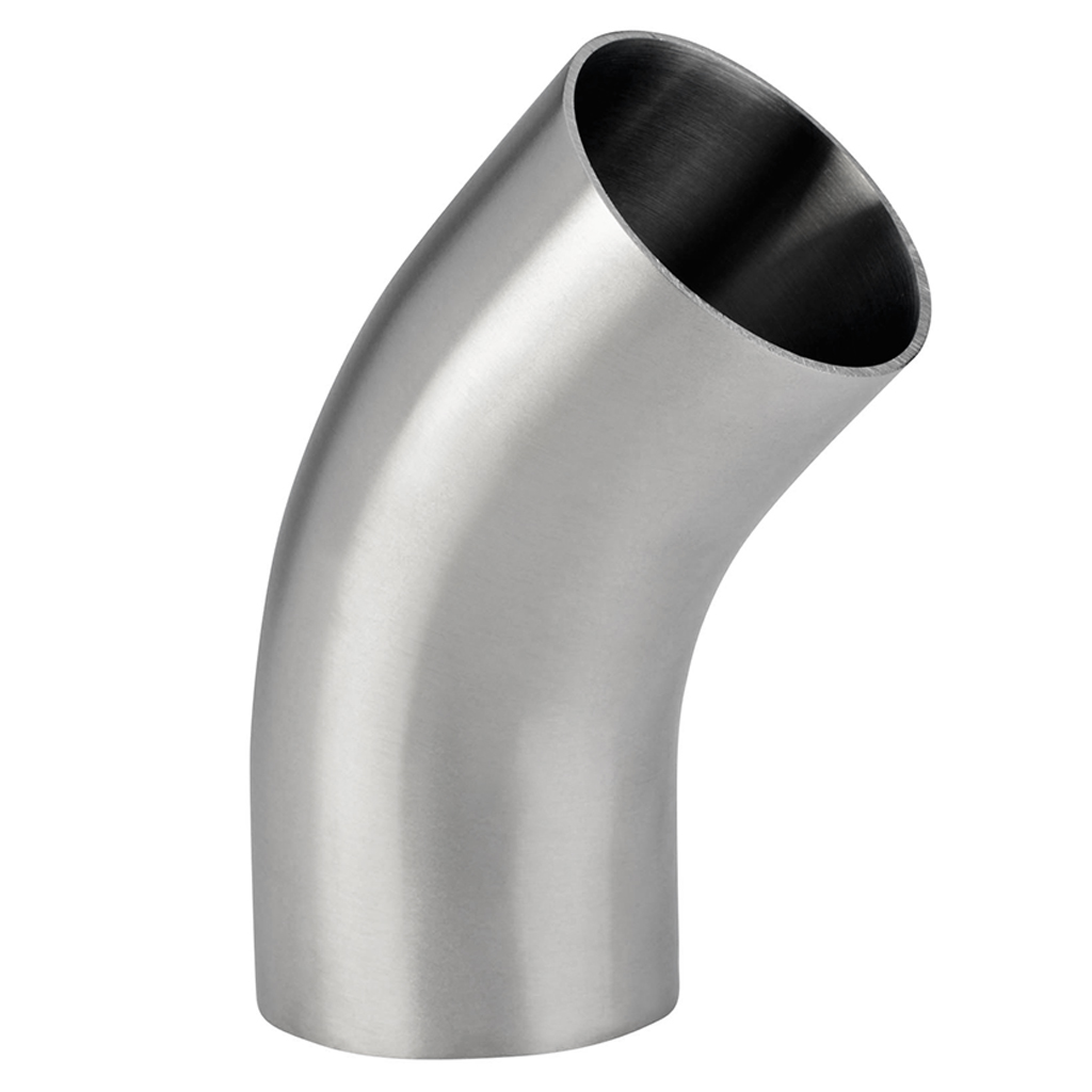 L2KS - Butt-Weld Long 45° Elbow - Polished