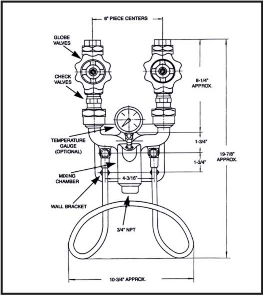 SuperKlean Hot & Cold Water Mixing Station