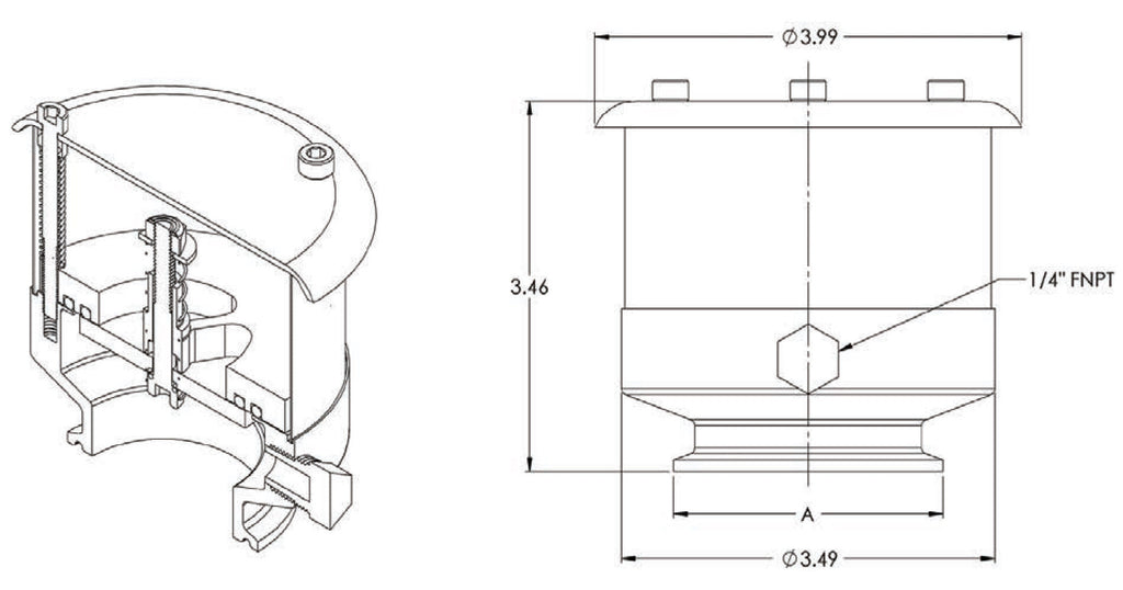 Air & Vacuum Relief Tank Vent Valve